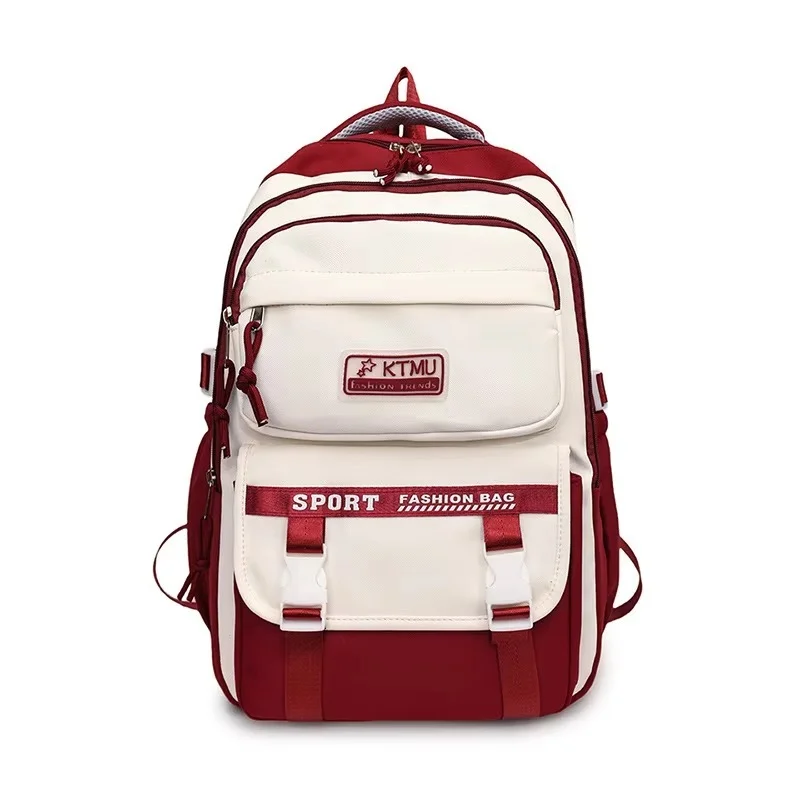 Academy Style School Bag Book Bag Lightweight College Student Backpack - Image 7